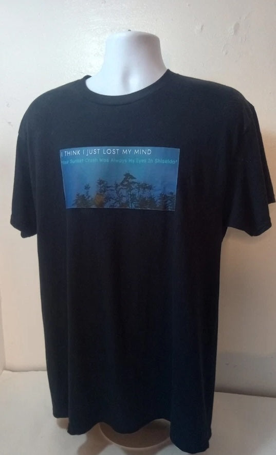 WMEBU "I Think I Just Lost My Mind" Your Sunset Crush - Short Sleeve T-Shirt - Size: Men's XL